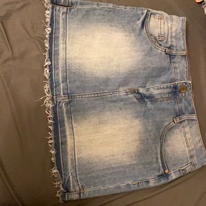 Denim skirt